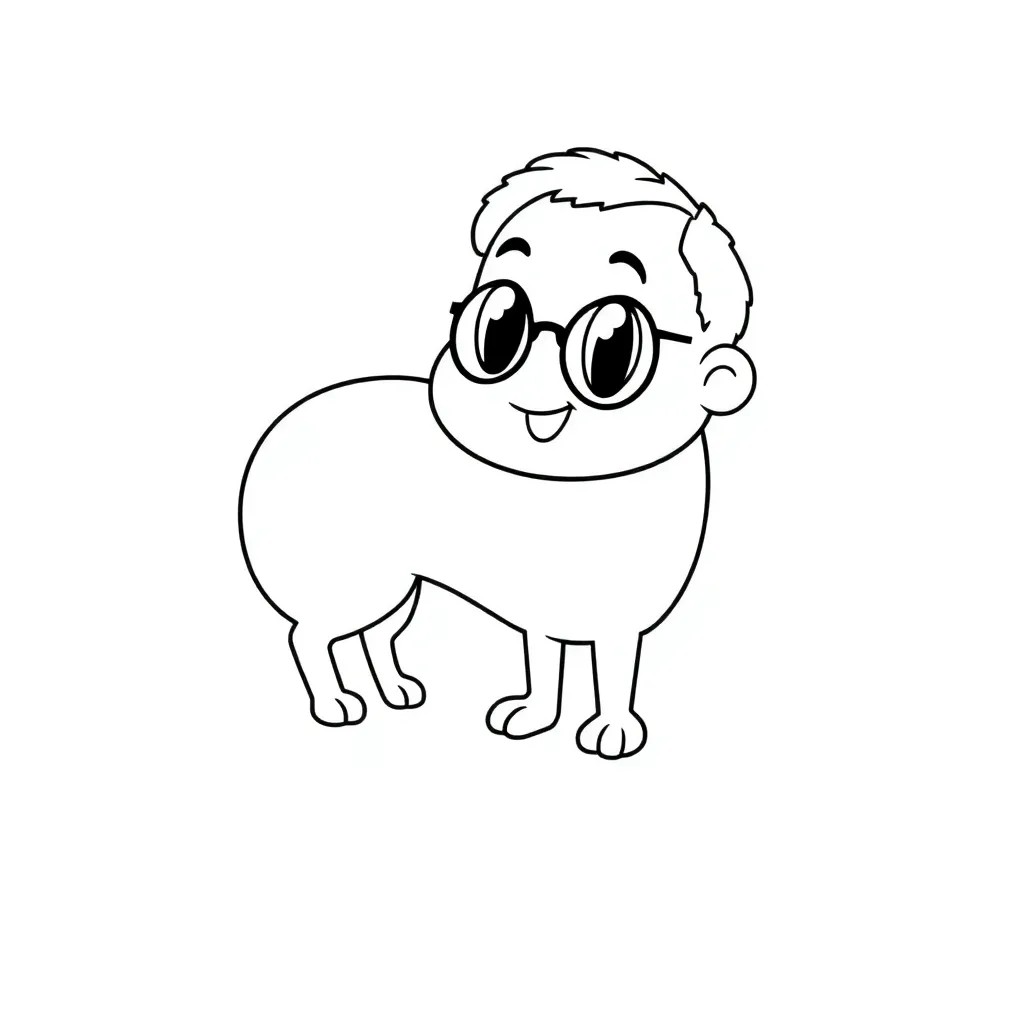 Feuille de coloriage pour enfants