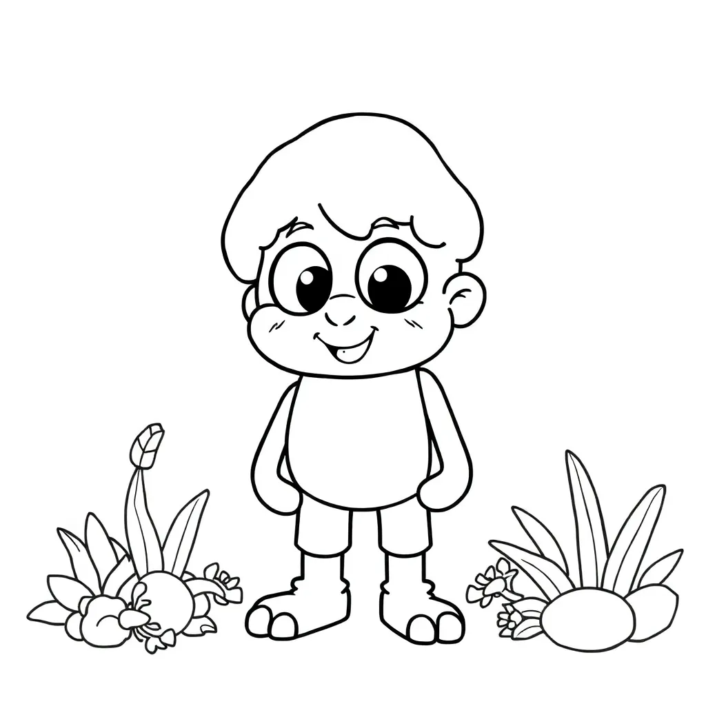 Feuille de coloriage pour enfants