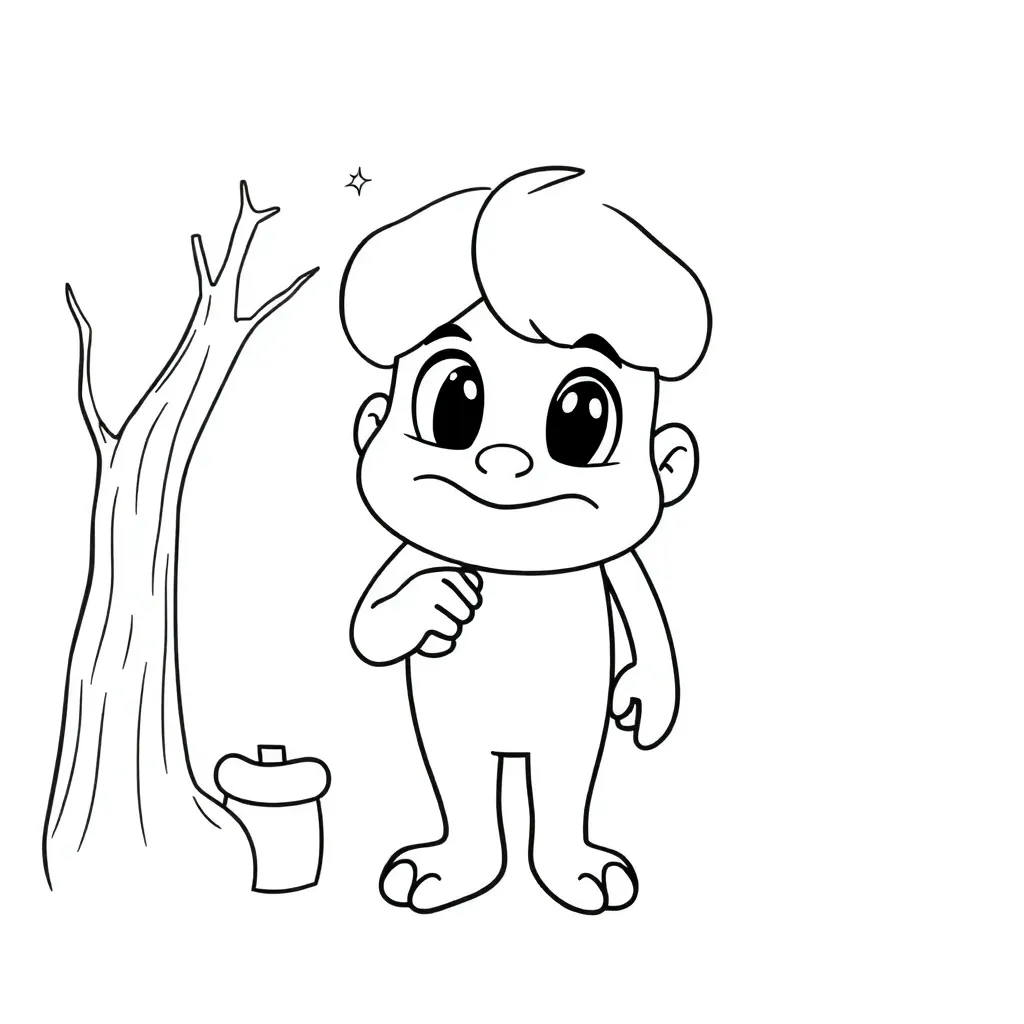 Feuille de coloriage pour enfants