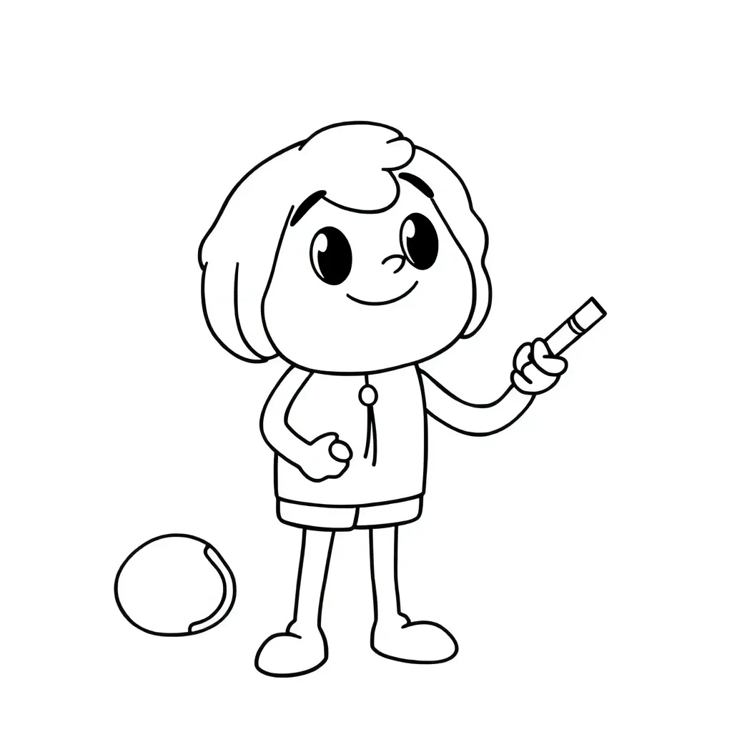 Feuille de coloriage pour enfants