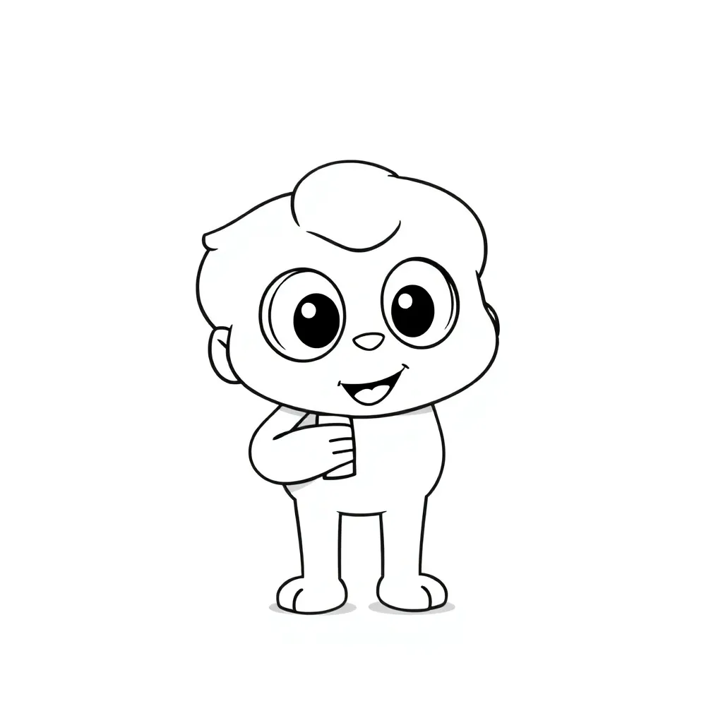 Feuille de coloriage pour enfants