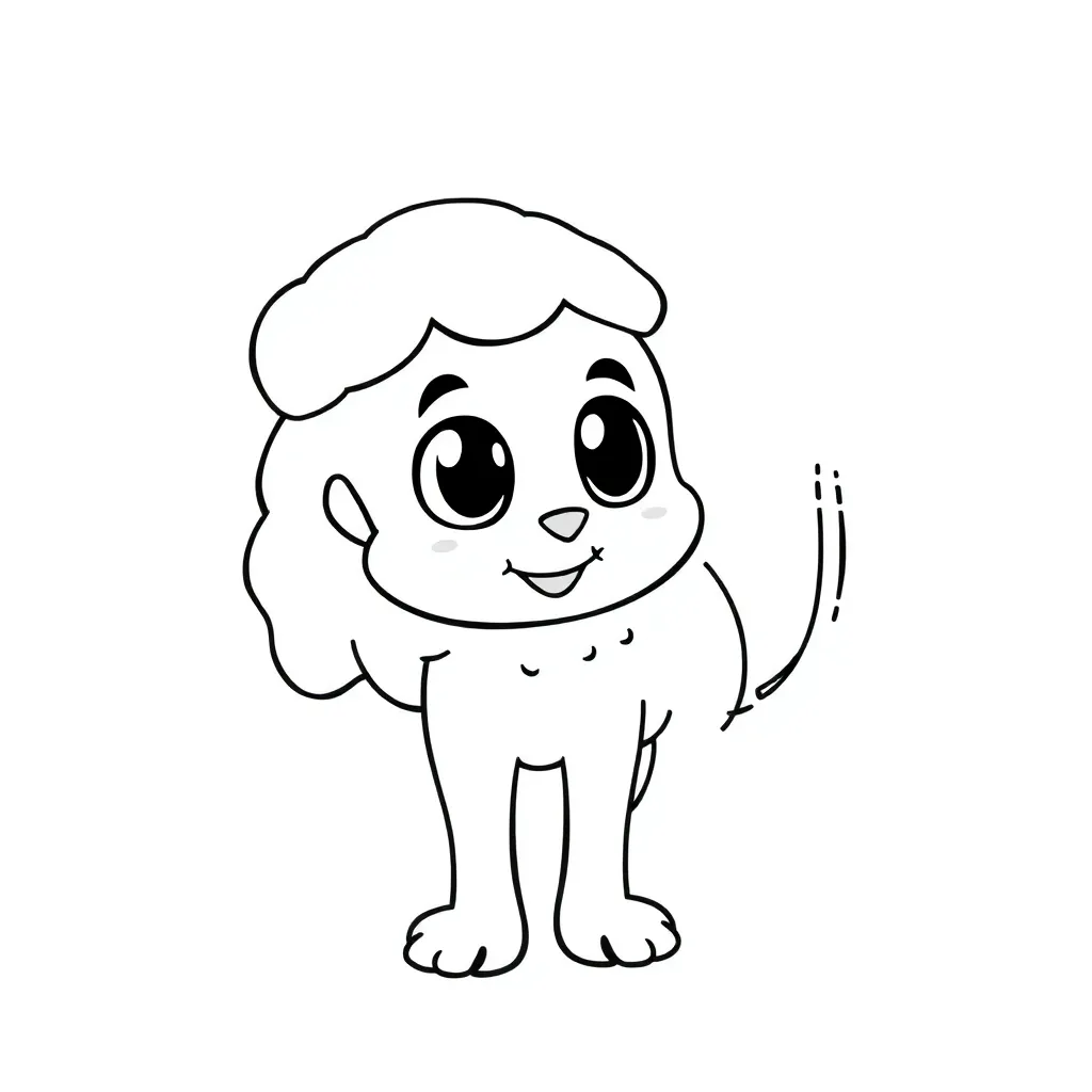 Feuille de coloriage pour enfants