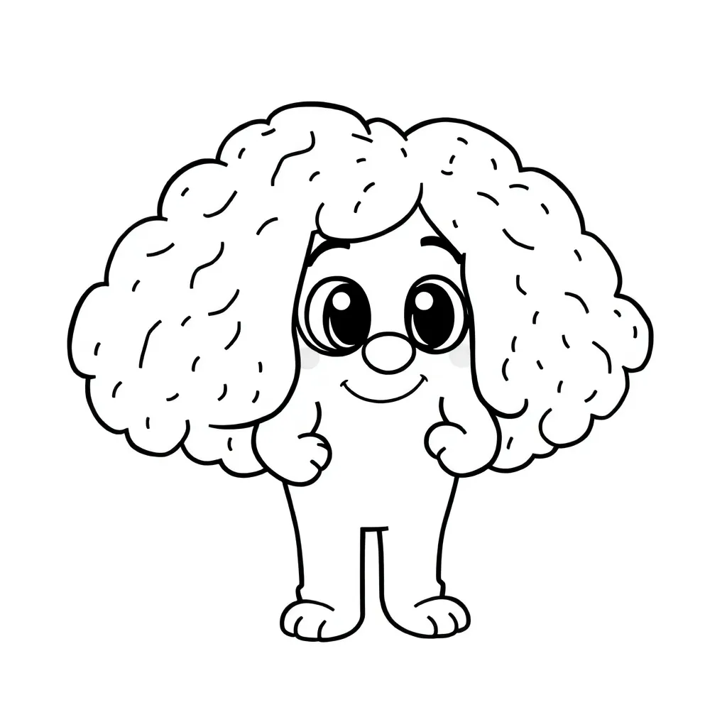 Feuille de coloriage pour enfants