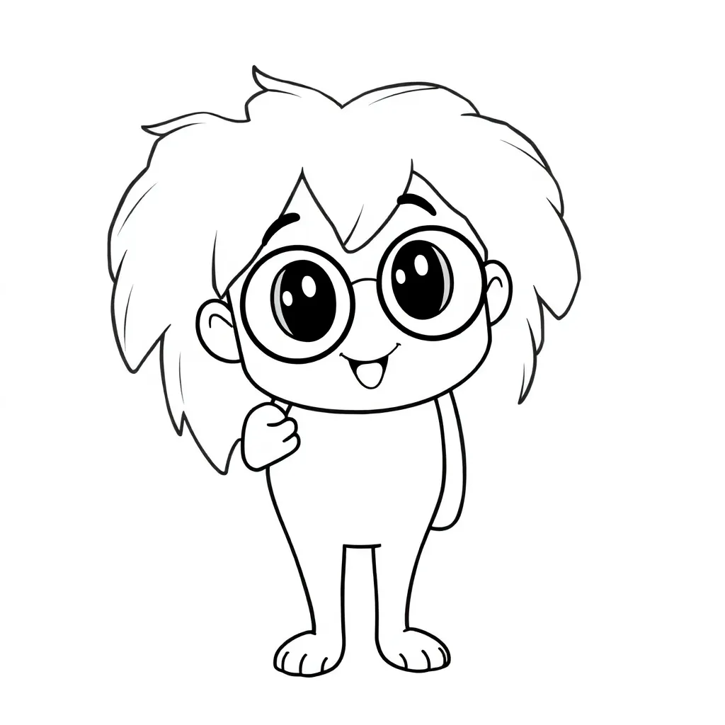 Feuille de coloriage pour enfants