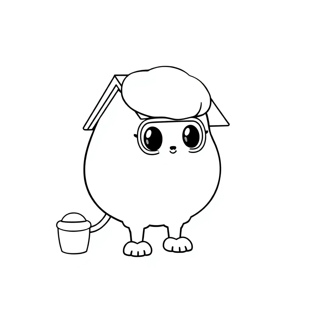 Feuille de coloriage pour enfants