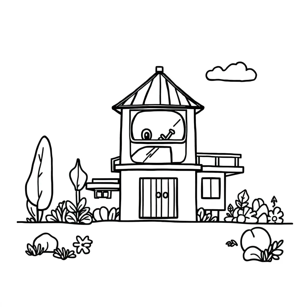 Feuille de coloriage pour enfants