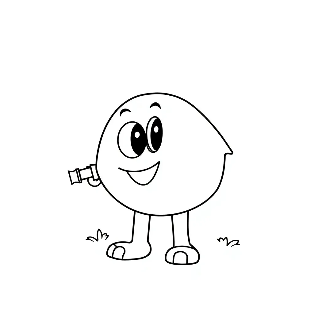 Feuille de coloriage pour enfants