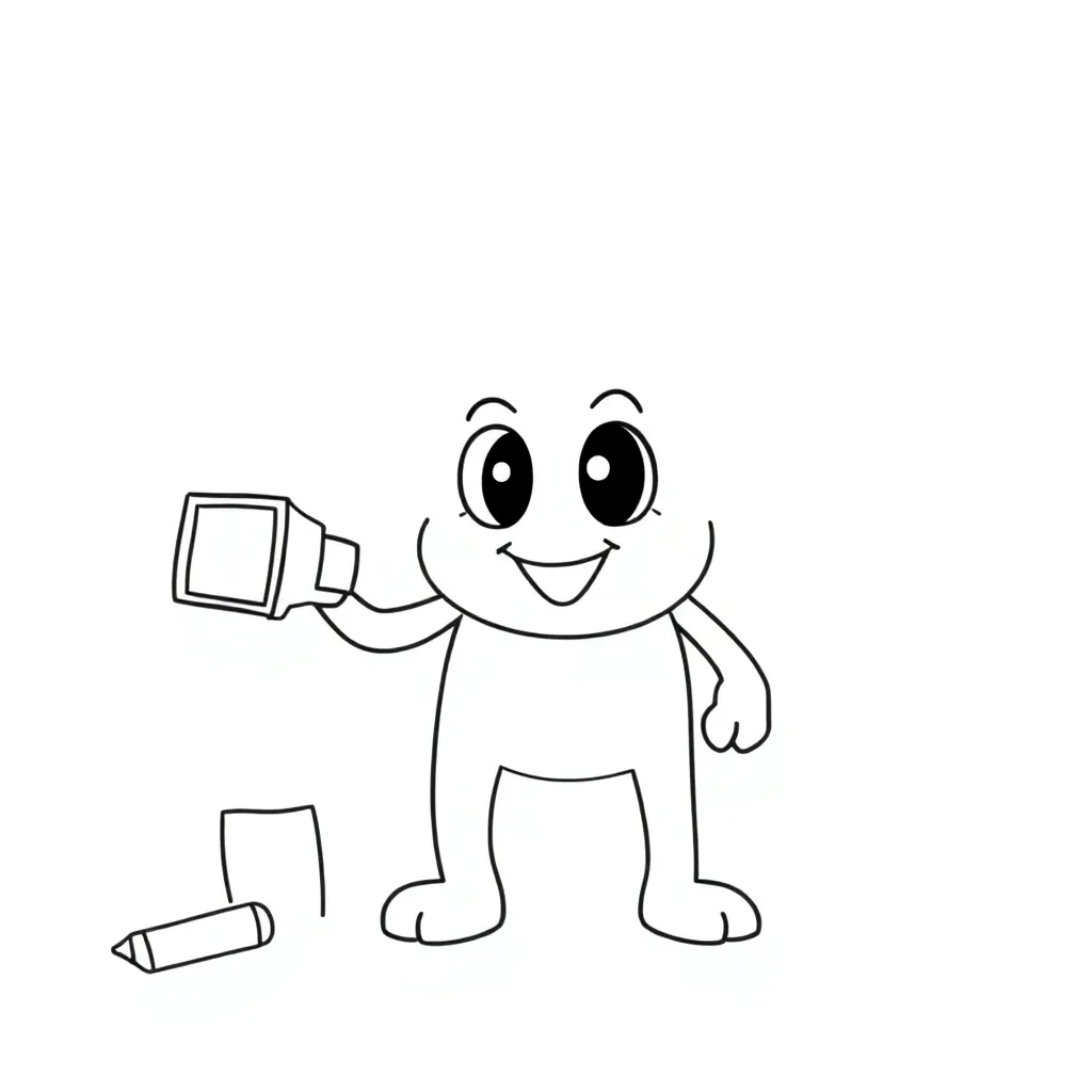 Feuille de coloriage pour enfants