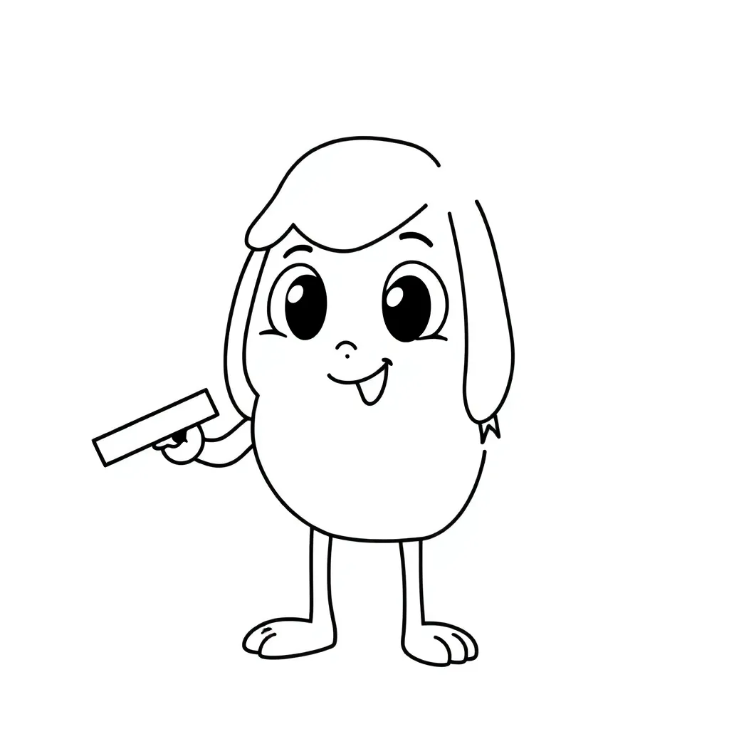 Feuille de coloriage pour enfants