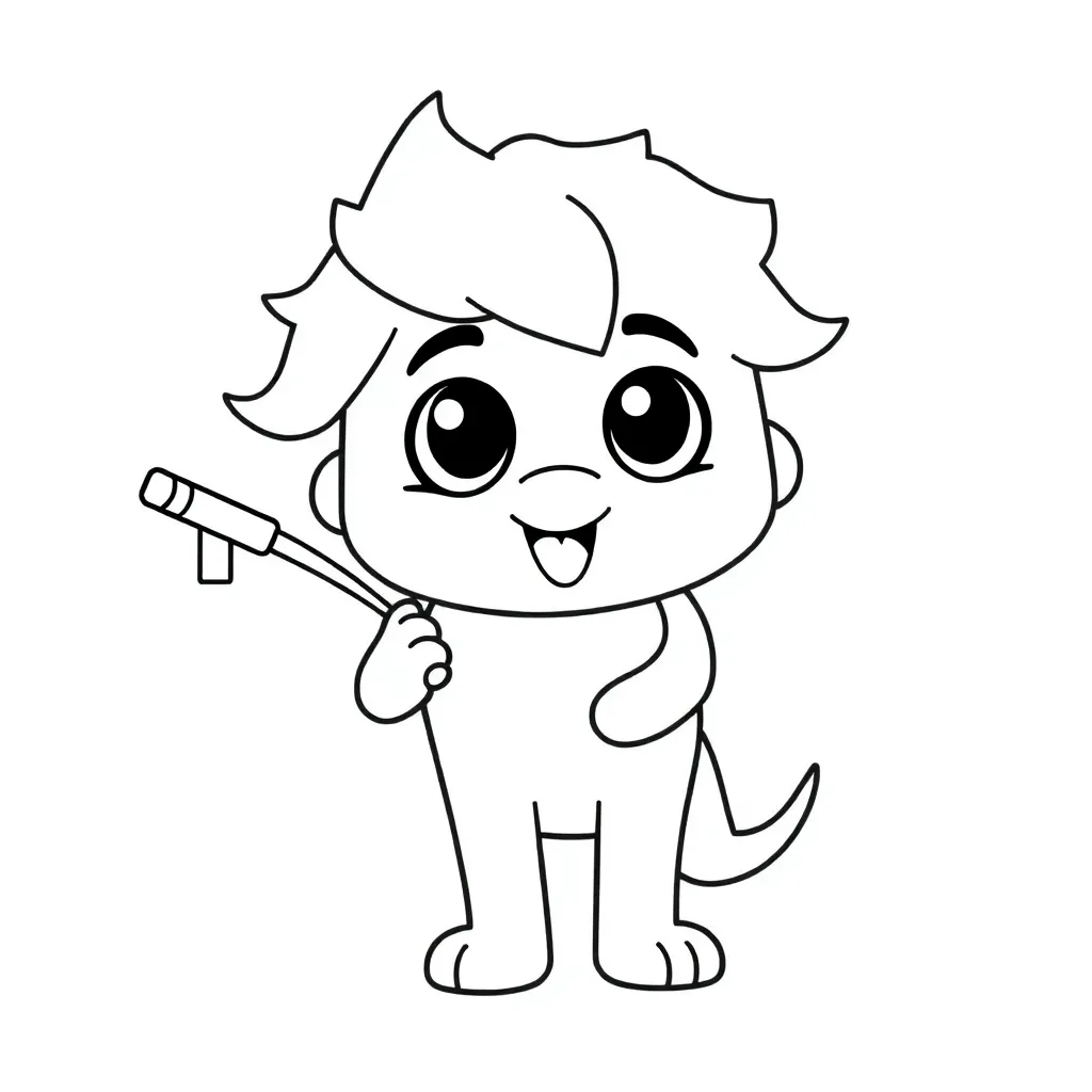 Feuille de coloriage pour enfants