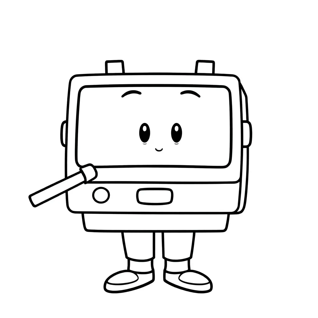 Feuille de coloriage pour enfants