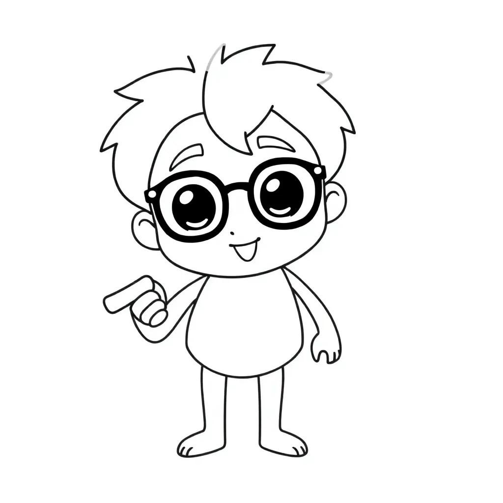 Feuille de coloriage pour enfants