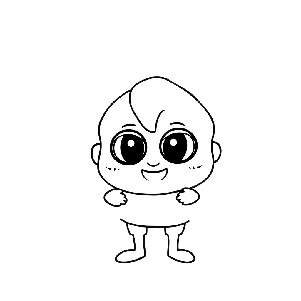 Feuille de coloriage pour enfants