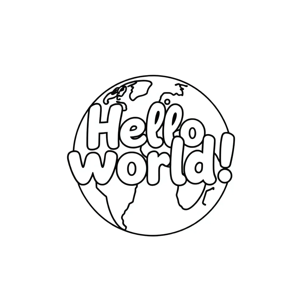 Feuille de coloriage pour enfants