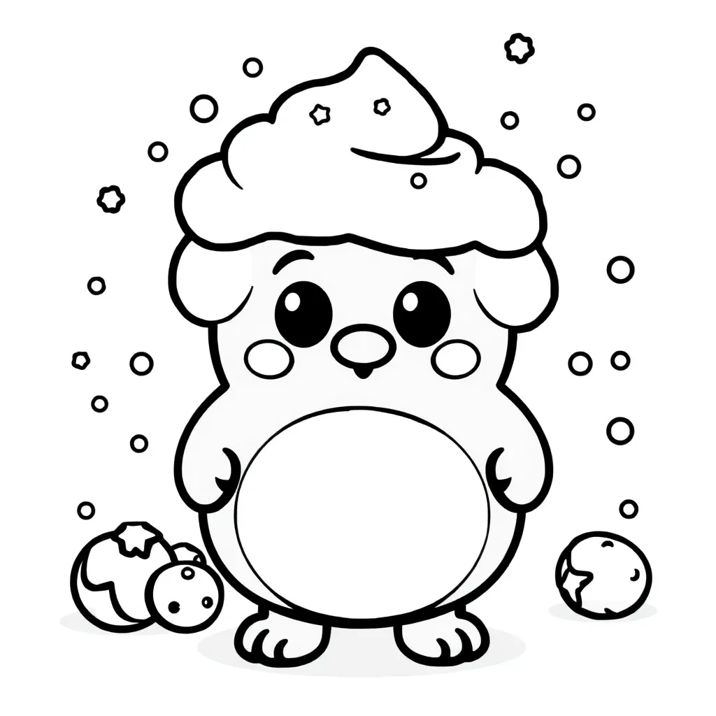 Feuille de coloriage pour enfants