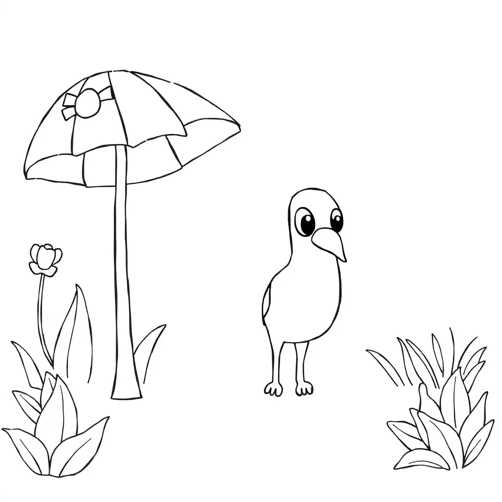 Feuille de coloriage pour enfants