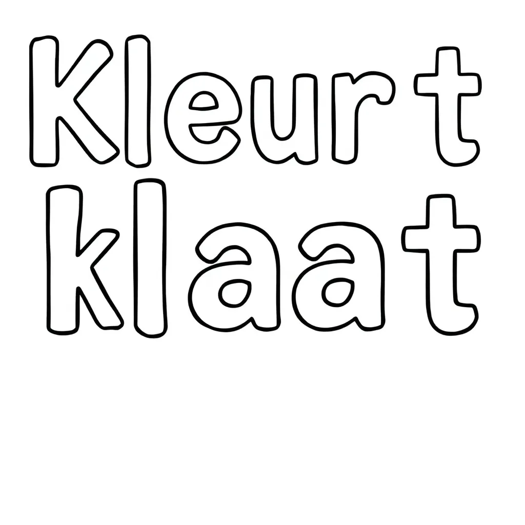 Feuille de coloriage pour enfants