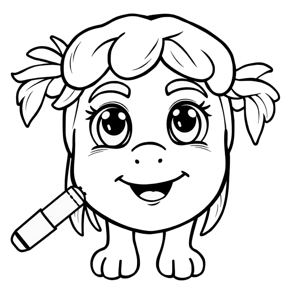 Feuille de coloriage pour enfants