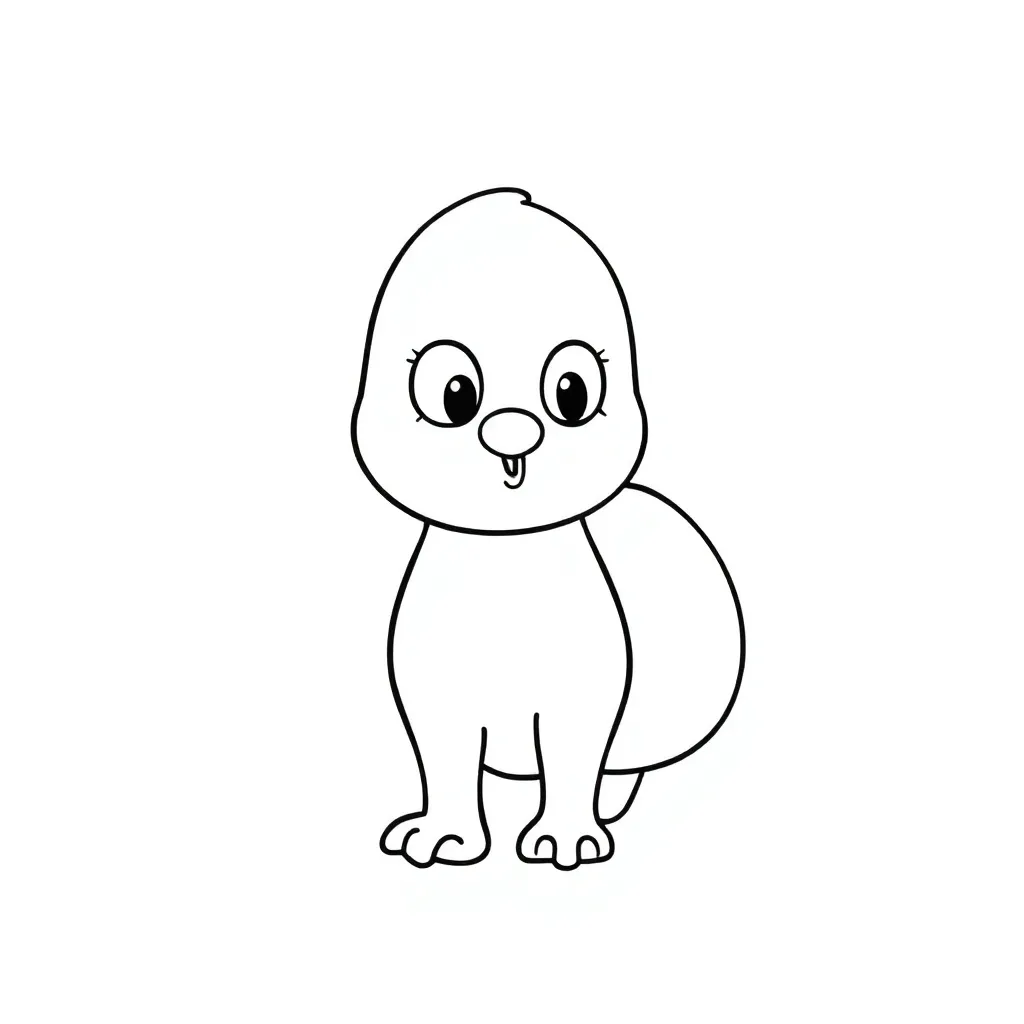 Feuille de coloriage pour enfants