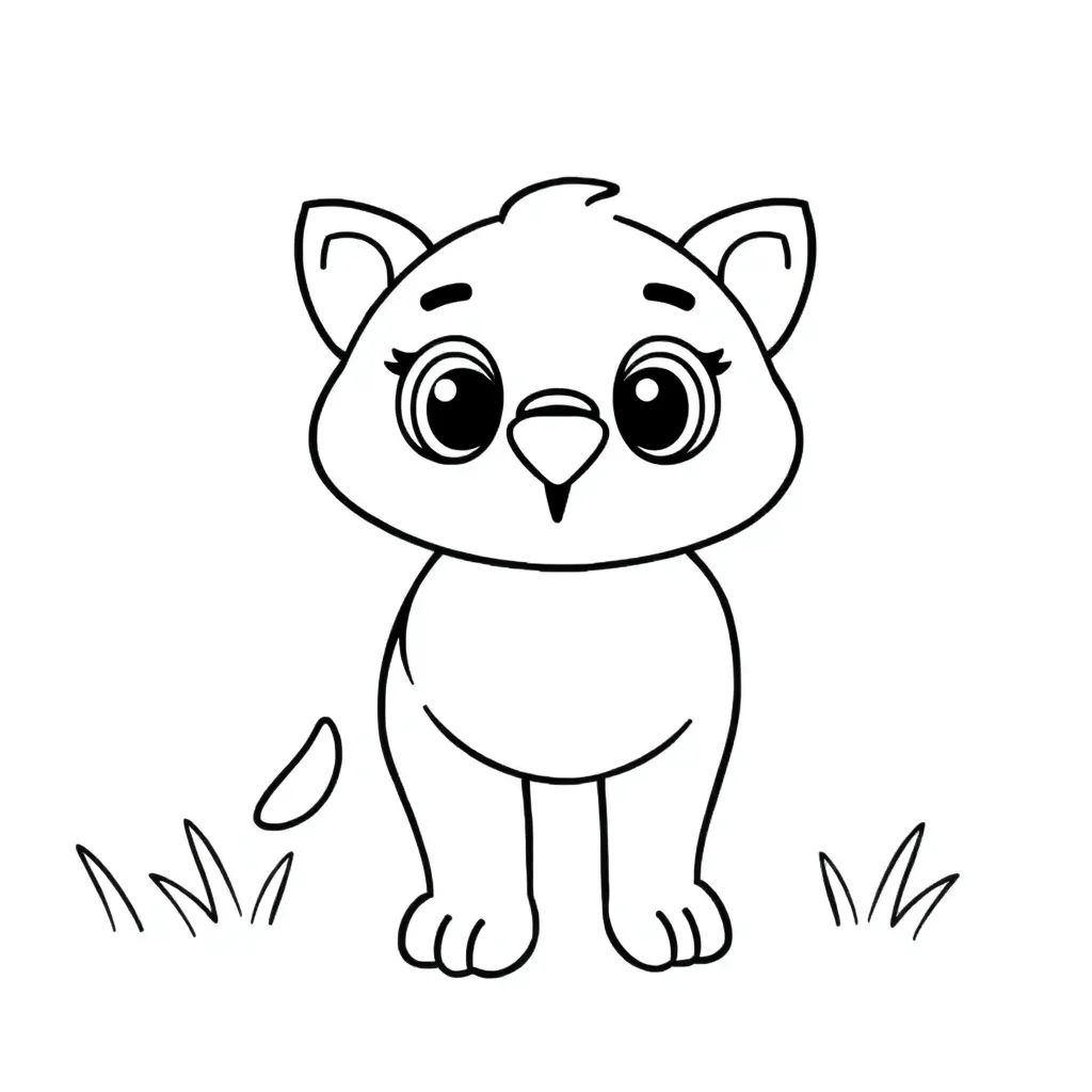 Feuille de coloriage pour enfants