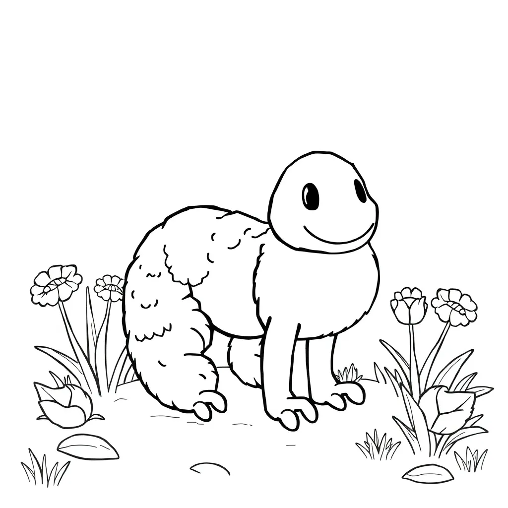 Feuille de coloriage pour enfants