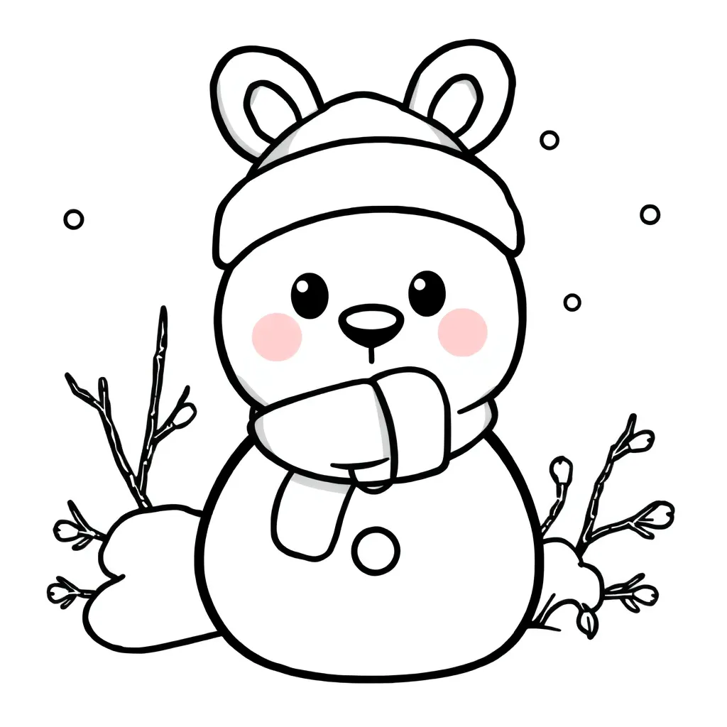 Feuille de coloriage pour enfants