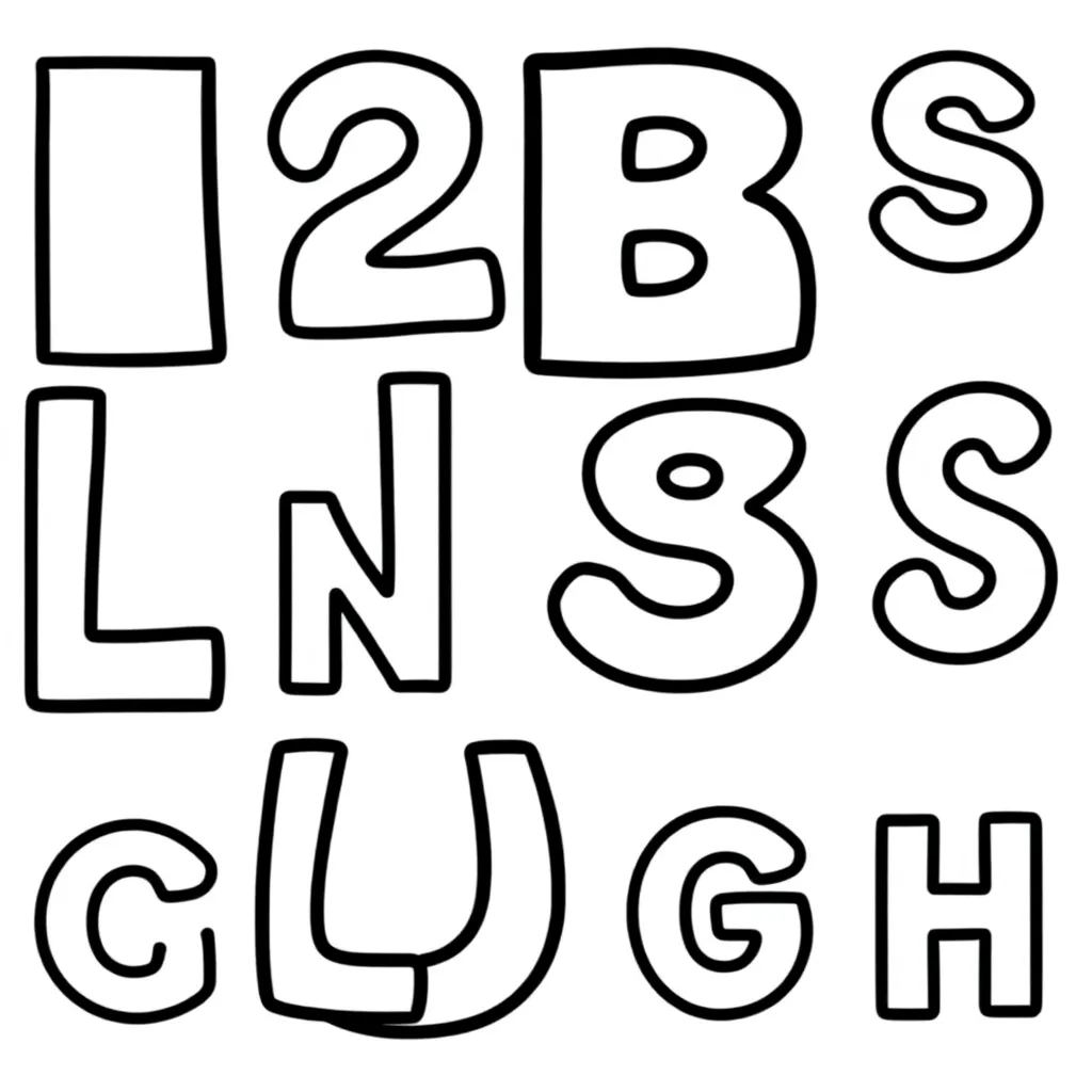 Feuille de coloriage pour enfants