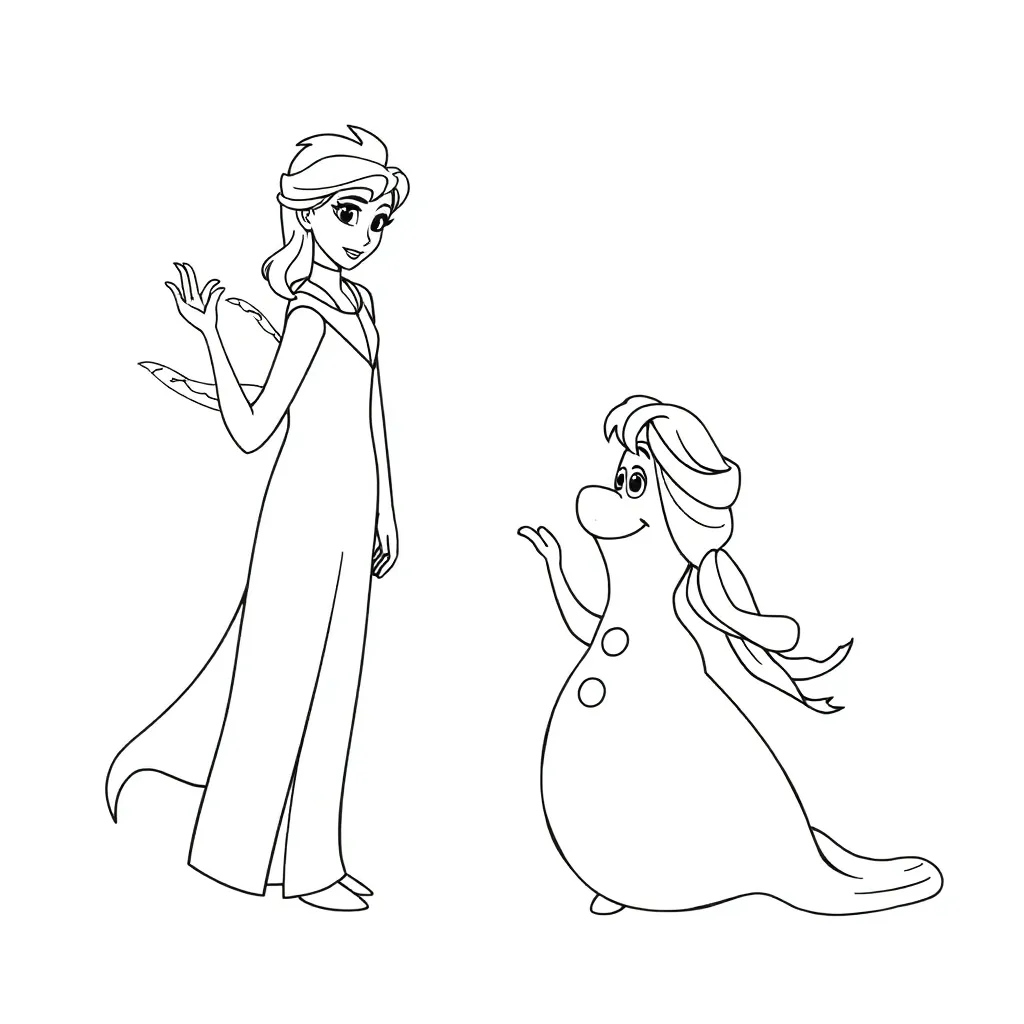 Feuille de coloriage pour enfants