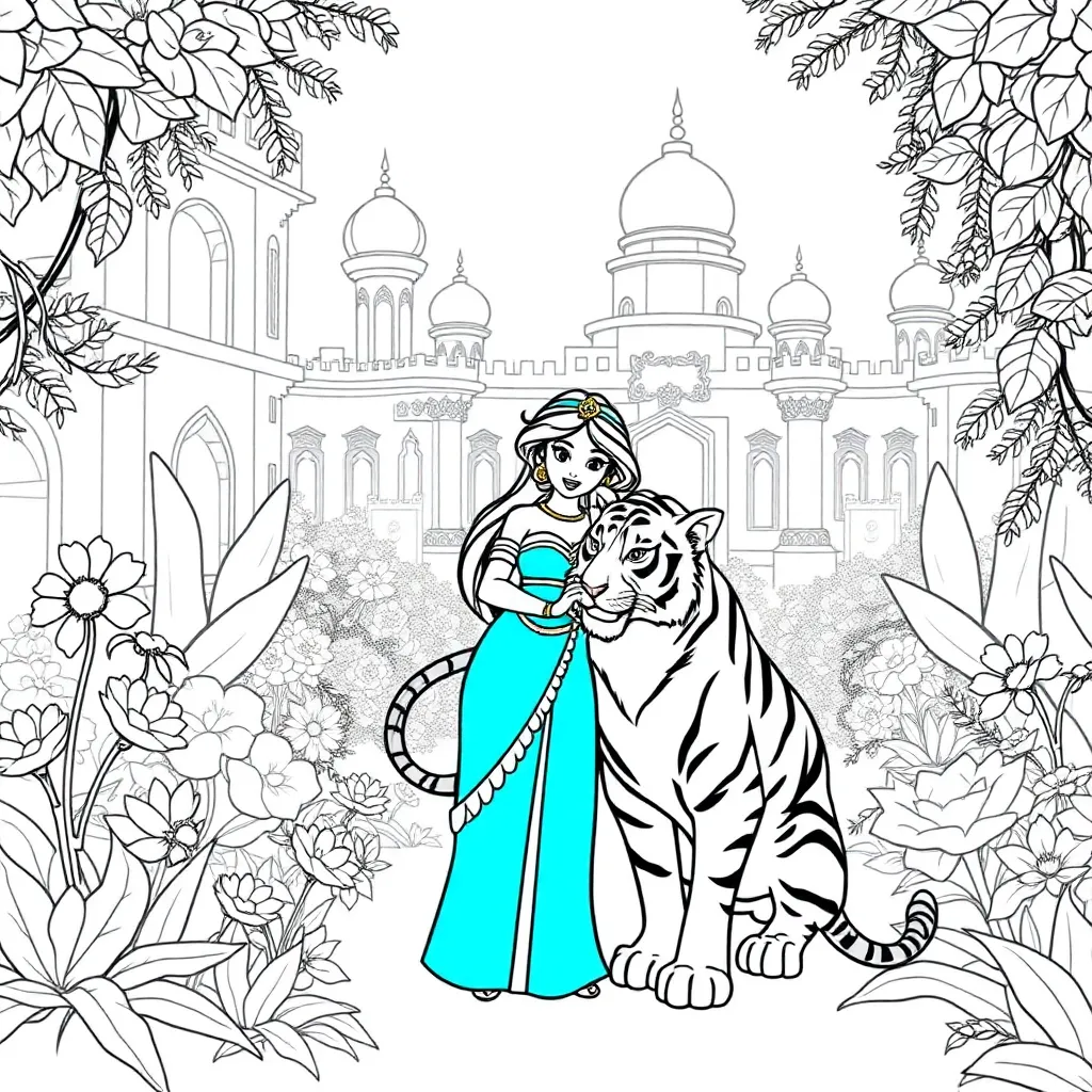 Childrens coloring page