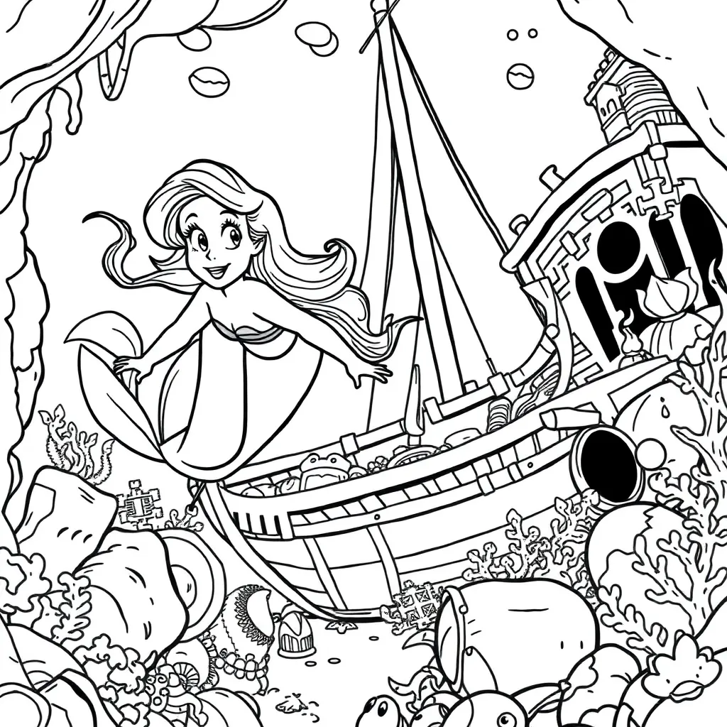 Kleurplaten Disney Th Kleurplaat coloring page for children