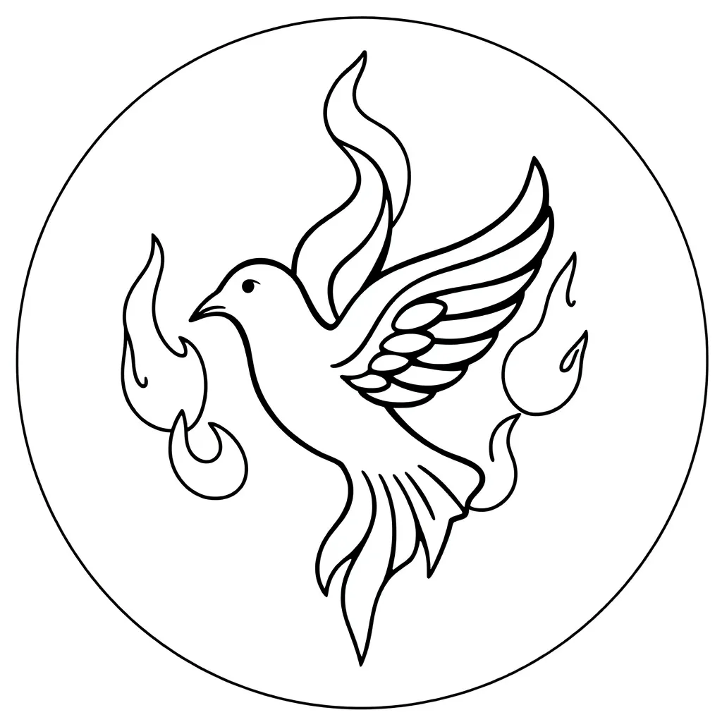 Kleurplaten Pinksteren coloring page for children