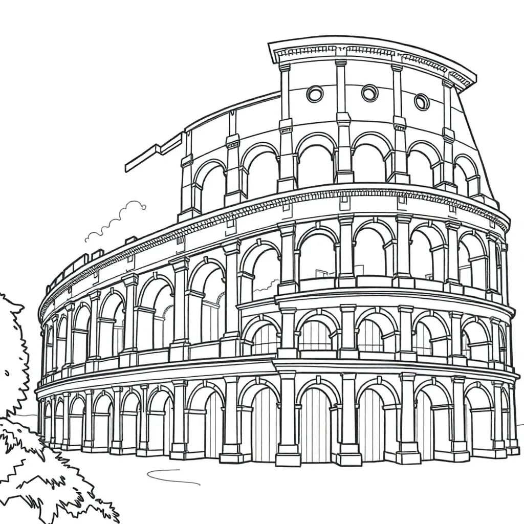 Plantilla de Coloreado Gratis Plantillas de Coloreado Romanos Plantilla de Coloreado para Niños