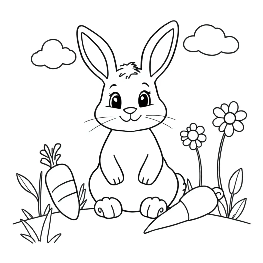 Childrens coloring page