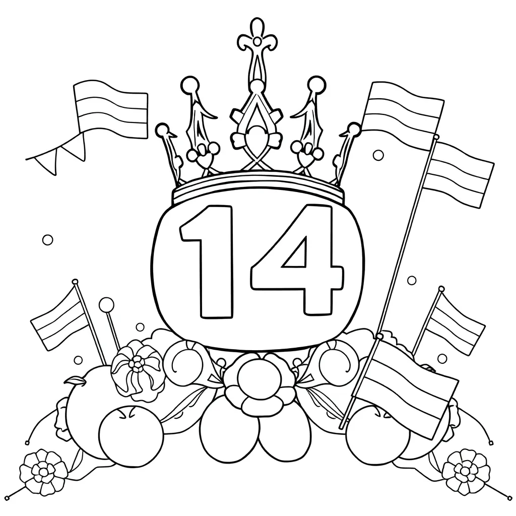 Childrens coloring page