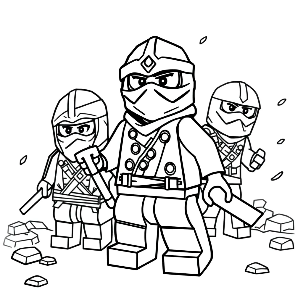 Lego Ninjago Kleurplaten Th coloring page for children