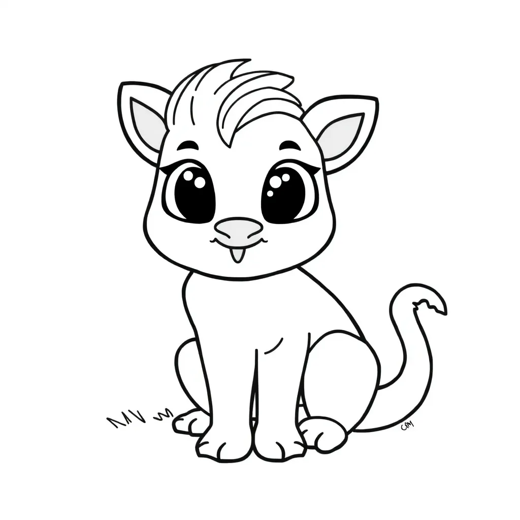 Lente Bloemen Natuur Seizoen Creatief coloring page for children