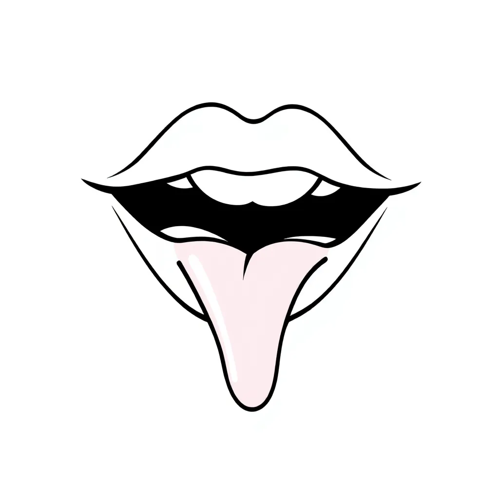 Lippy Lips coloring page for children