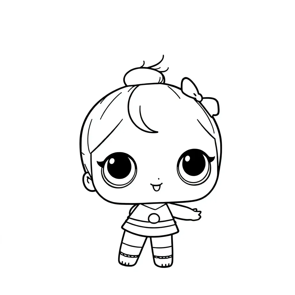 Plantilla para colorear para niños