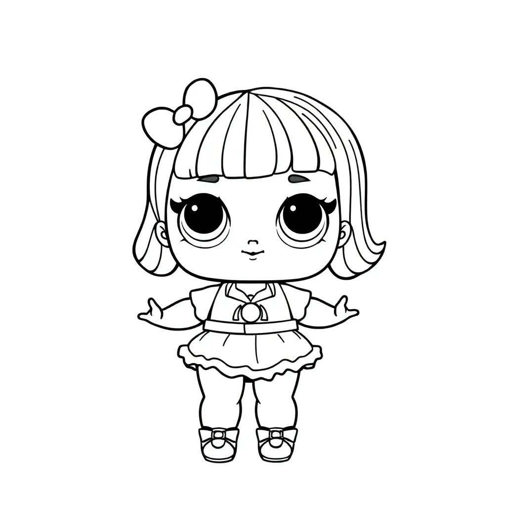 Plantilla para colorear para niños