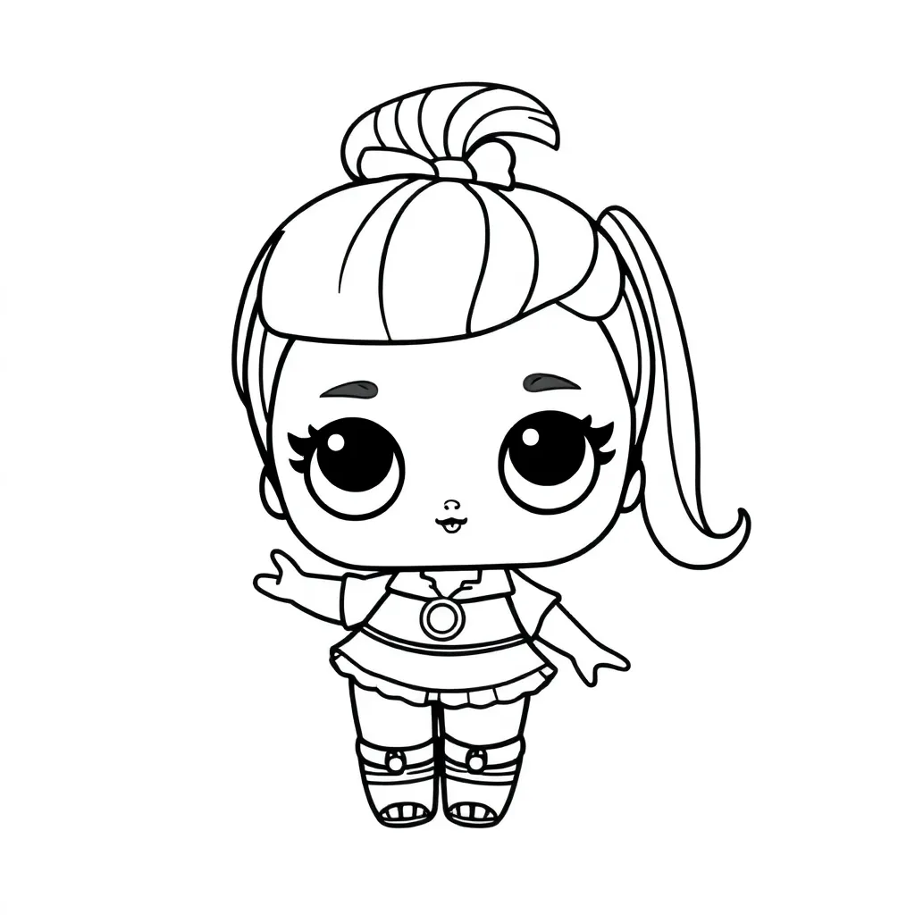 Kleurrijk kleurplaten voorbeeld