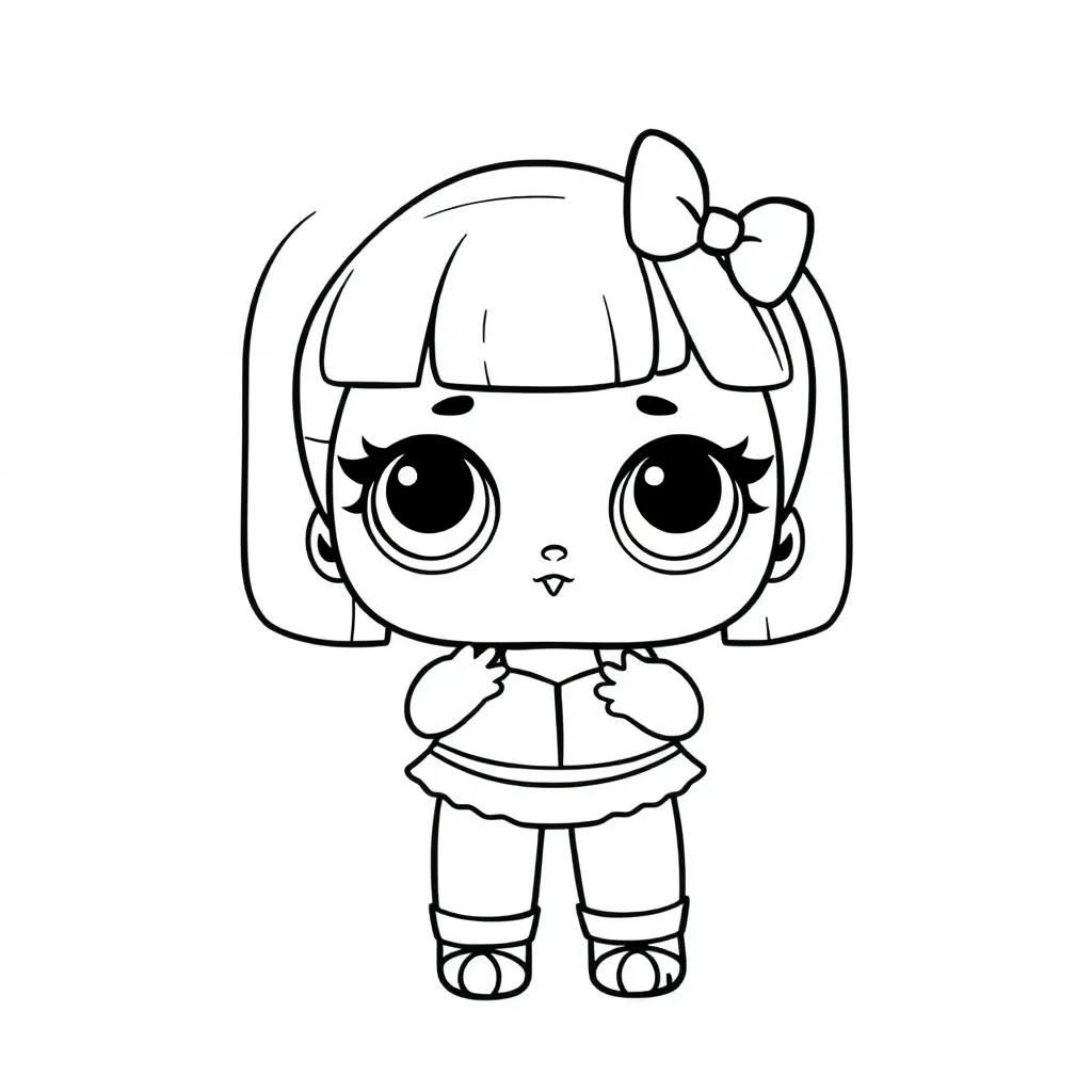 Plantilla para colorear para niños