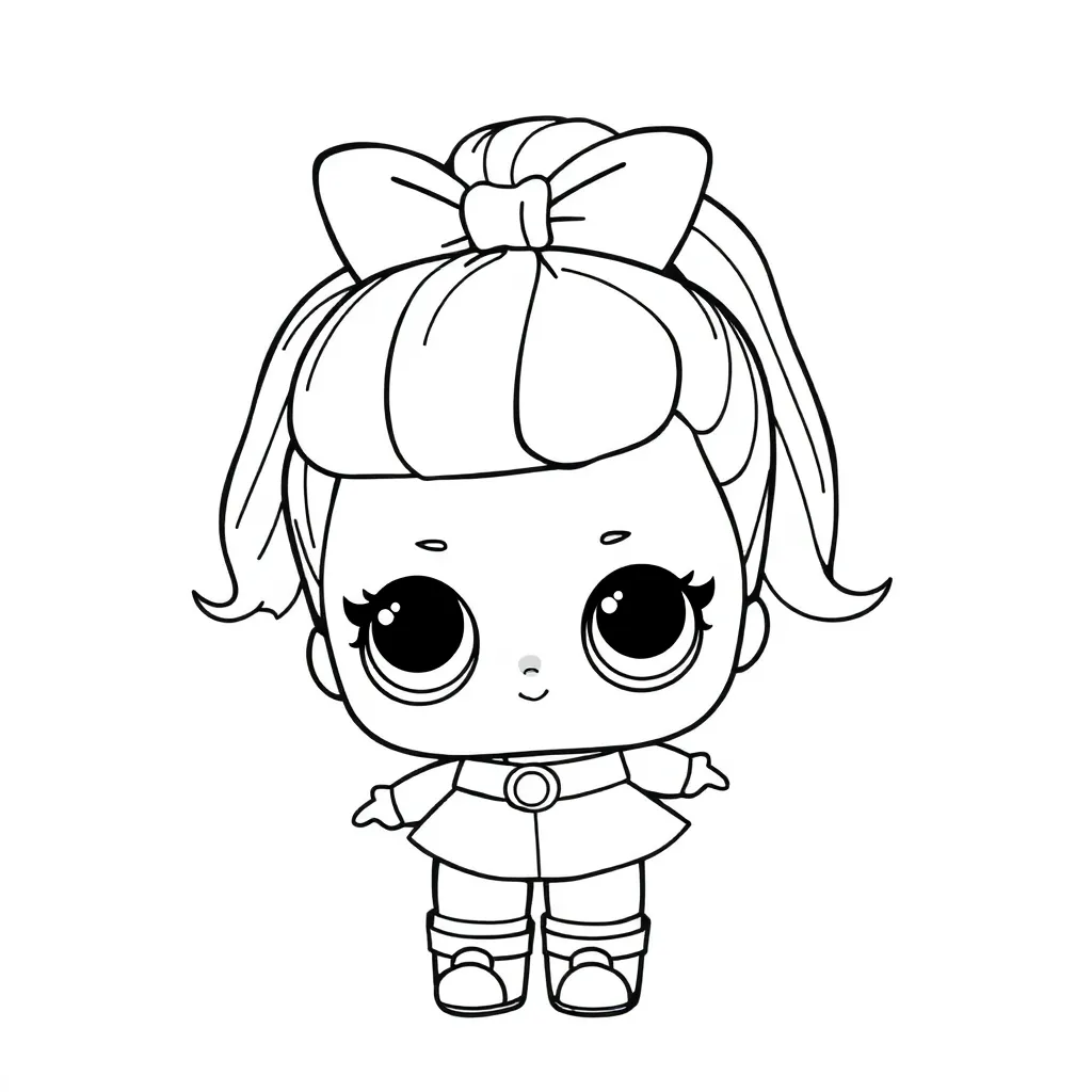 Plantilla para colorear para niños