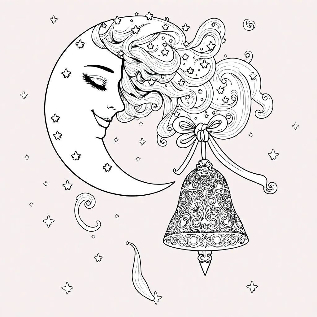 luna sabella kleurplaat voor kinderen