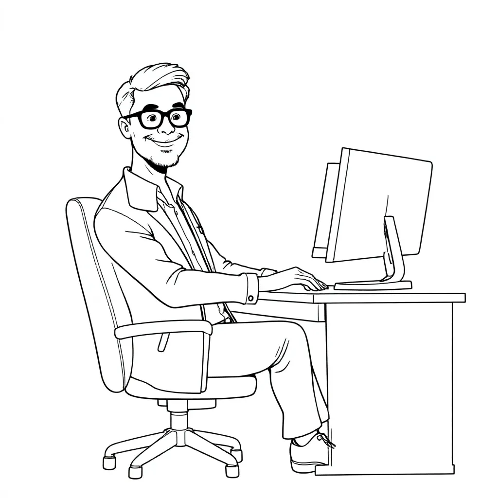 Childrens coloring page