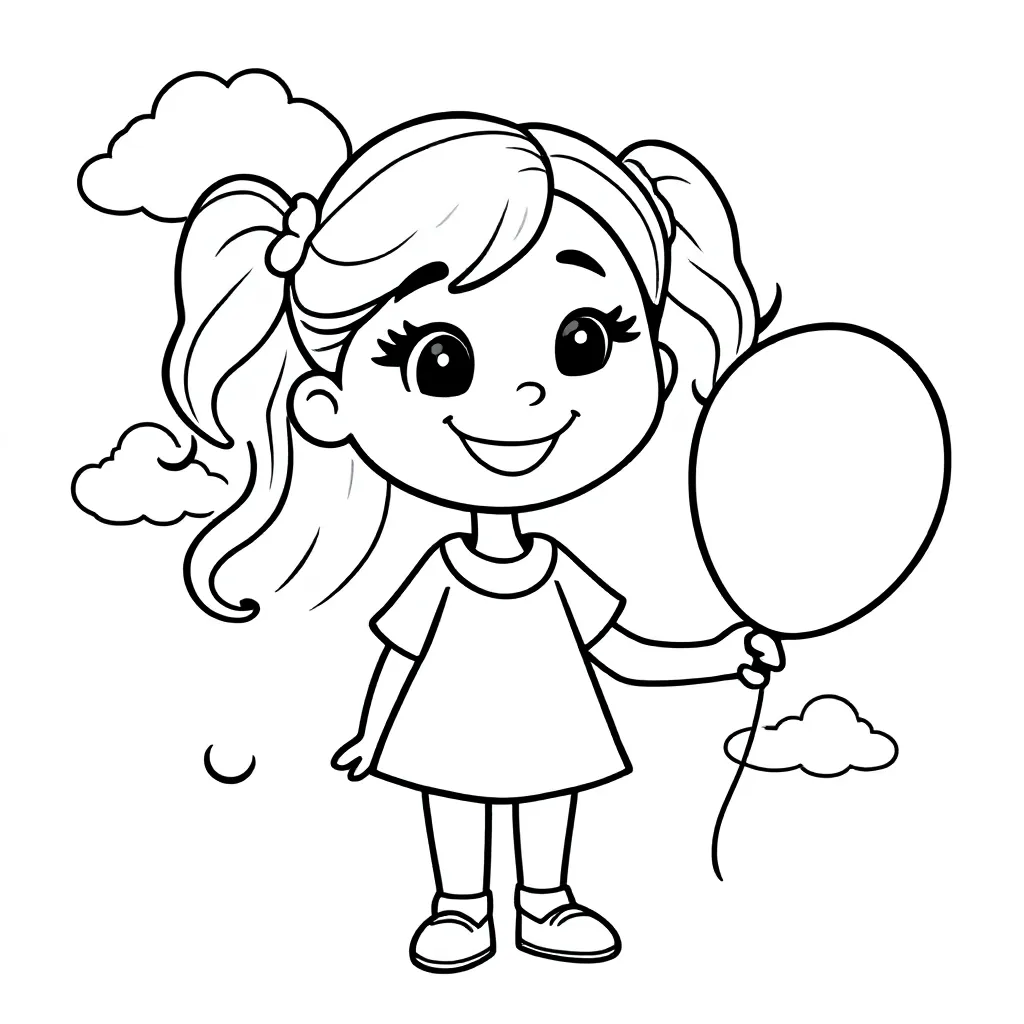 martina vivian kleurplaat voor kinderen