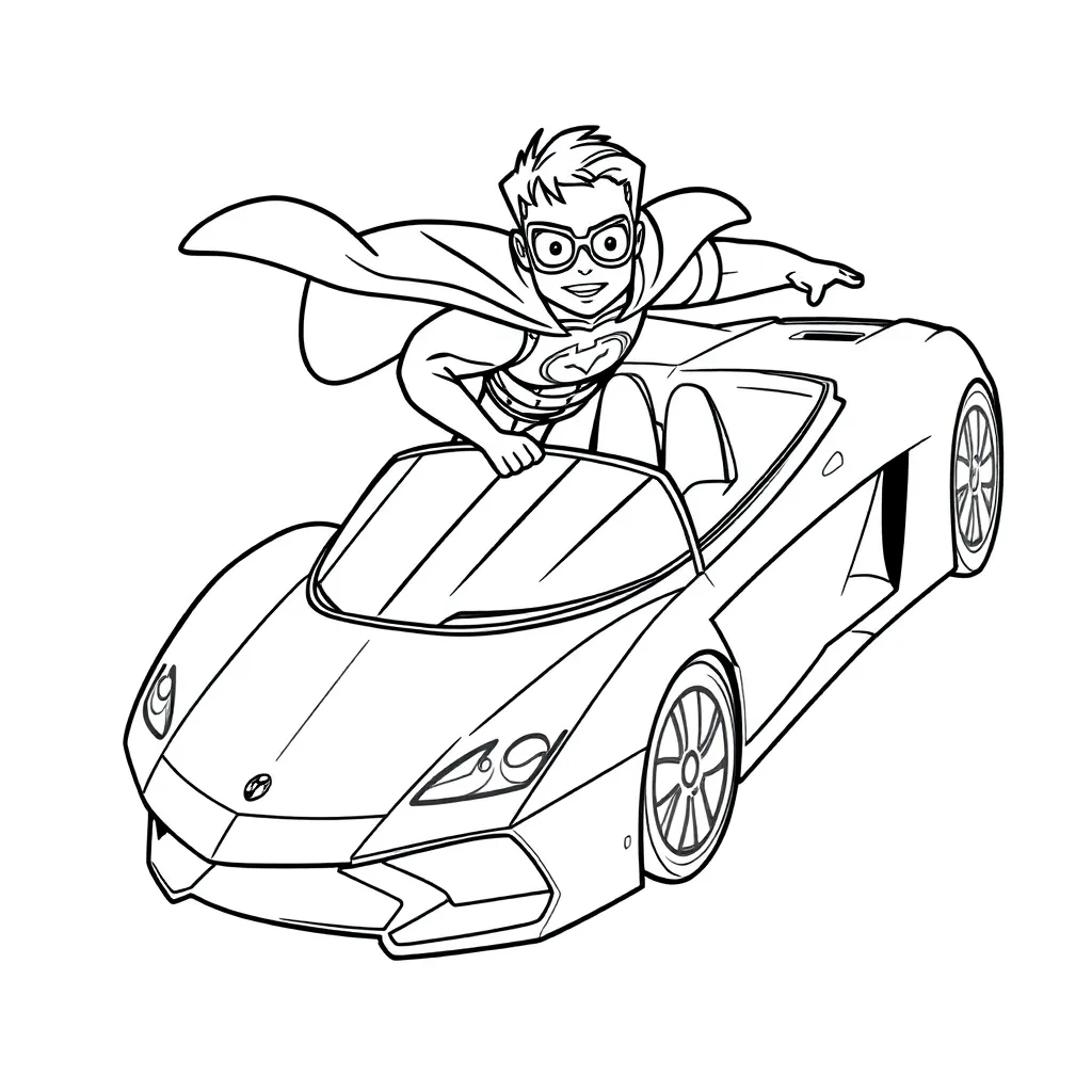 Mega Mindy Kleurplaten coloring page for children