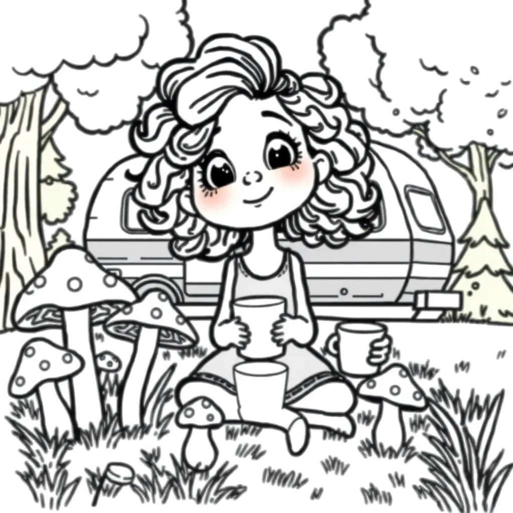 Feuille de coloriage pour enfants