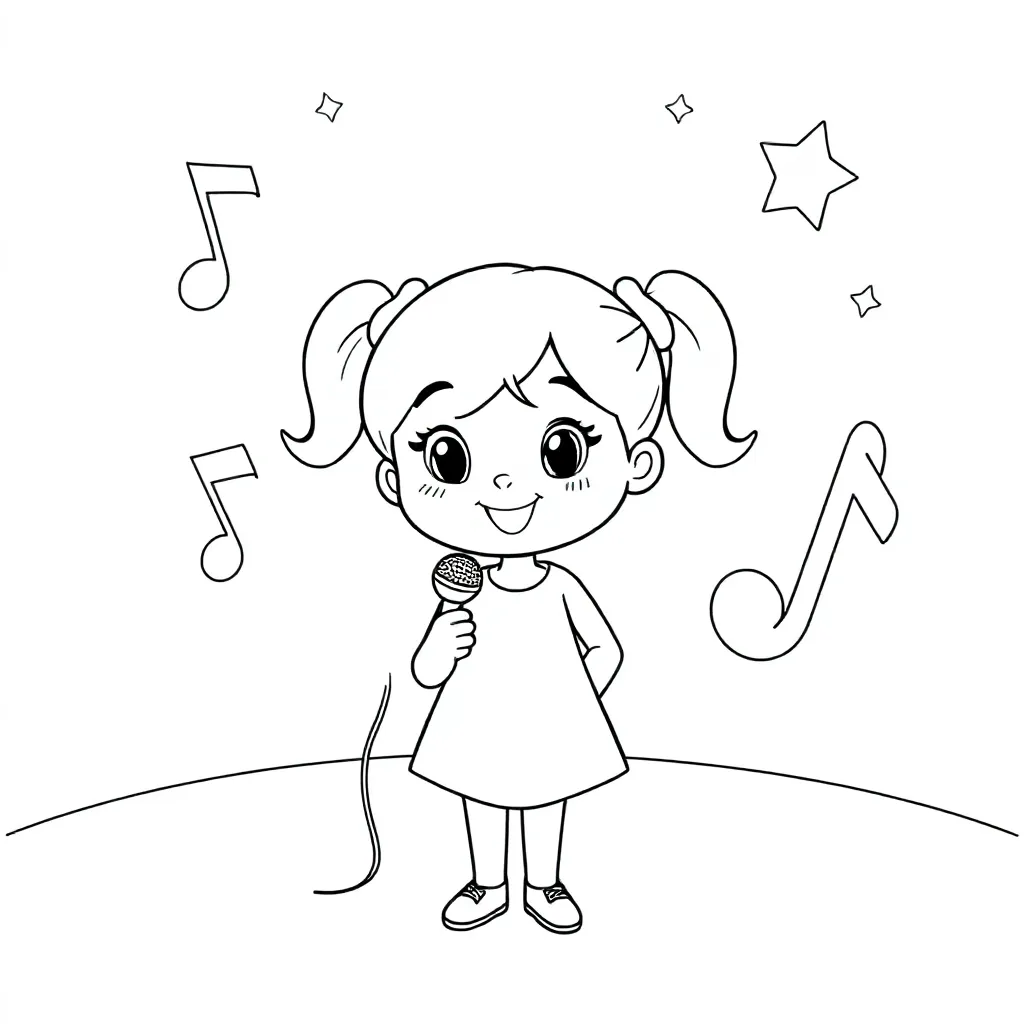 Feuille de coloriage pour enfants