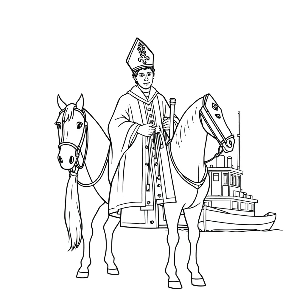 Plantilla para colorear para niños