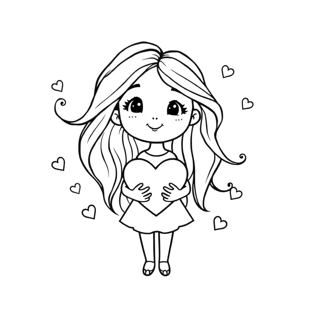 Moederdag Kleurplaten coloring page for children